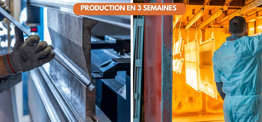 Garde-corps Express - Dampere - Production en 3 semaines Garde-corps Express - Dampere - Production en 3 semaines