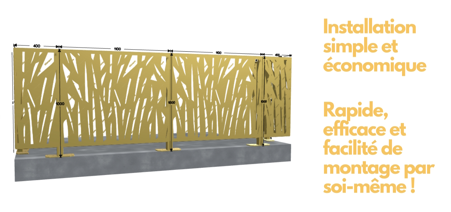 Dampere - Installation simple et economique - Montage facile